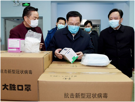 抗击疫情，上海大胜公司在行动