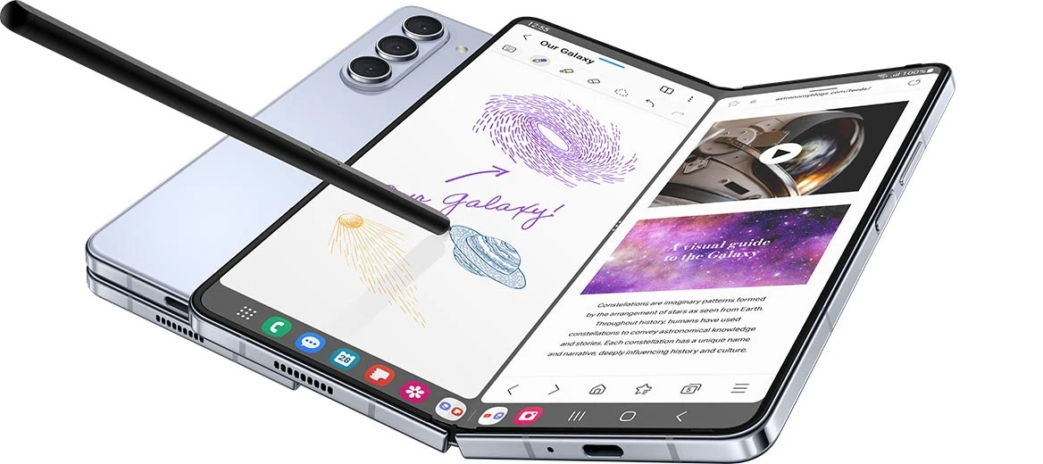 越强大，越从容，三星Galaxy Z Fold5新科技开创未来生活智慧时代